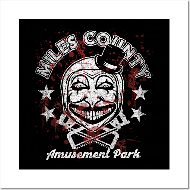 MILES COUNTY AMUSEMENT PARK Wall Art by joeyjamesartworx